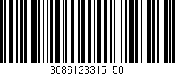 Código de barras (EAN, GTIN, SKU, ISBN): '3086123315150'