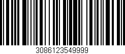 Código de barras (EAN, GTIN, SKU, ISBN): '3086123549999'