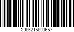 Código de barras (EAN, GTIN, SKU, ISBN): '3086215890657'