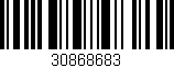 Código de barras (EAN, GTIN, SKU, ISBN): '30868683'