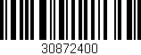 Código de barras (EAN, GTIN, SKU, ISBN): '30872400'