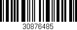 Código de barras (EAN, GTIN, SKU, ISBN): '30876485'