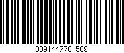 Código de barras (EAN, GTIN, SKU, ISBN): '3091447701589'
