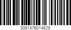 Código de barras (EAN, GTIN, SKU, ISBN): '3091476014629'