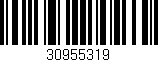 Código de barras (EAN, GTIN, SKU, ISBN): '30955319'