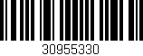 Código de barras (EAN, GTIN, SKU, ISBN): '30955330'