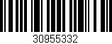 Código de barras (EAN, GTIN, SKU, ISBN): '30955332'