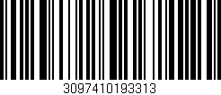 Código de barras (EAN, GTIN, SKU, ISBN): '3097410193313'
