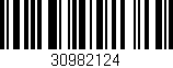 Código de barras (EAN, GTIN, SKU, ISBN): '30982124'