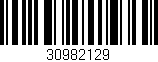 Código de barras (EAN, GTIN, SKU, ISBN): '30982129'