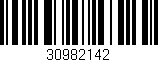 Código de barras (EAN, GTIN, SKU, ISBN): '30982142'