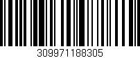 Código de barras (EAN, GTIN, SKU, ISBN): '309971188305'