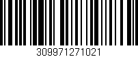 Código de barras (EAN, GTIN, SKU, ISBN): '309971271021'