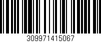 Código de barras (EAN, GTIN, SKU, ISBN): '309971415067'