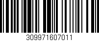 Código de barras (EAN, GTIN, SKU, ISBN): '309971607011'