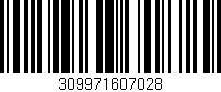 Código de barras (EAN, GTIN, SKU, ISBN): '309971607028'