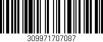 Código de barras (EAN, GTIN, SKU, ISBN): '309971707087'