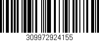 Código de barras (EAN, GTIN, SKU, ISBN): '309972924155'