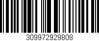 Código de barras (EAN, GTIN, SKU, ISBN): '309972929808'