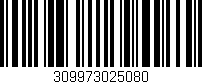 Código de barras (EAN, GTIN, SKU, ISBN): '309973025080'