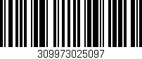 Código de barras (EAN, GTIN, SKU, ISBN): '309973025097'