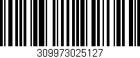 Código de barras (EAN, GTIN, SKU, ISBN): '309973025127'