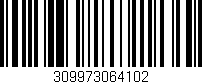 Código de barras (EAN, GTIN, SKU, ISBN): '309973064102'