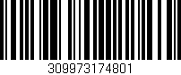 Código de barras (EAN, GTIN, SKU, ISBN): '309973174801'