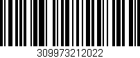 Código de barras (EAN, GTIN, SKU, ISBN): '309973212022'