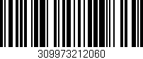 Código de barras (EAN, GTIN, SKU, ISBN): '309973212060'