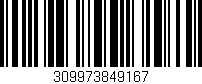Código de barras (EAN, GTIN, SKU, ISBN): '309973849167'