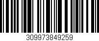Código de barras (EAN, GTIN, SKU, ISBN): '309973849259'