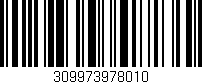 Código de barras (EAN, GTIN, SKU, ISBN): '309973978010'