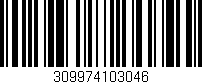 Código de barras (EAN, GTIN, SKU, ISBN): '309974103046'