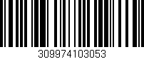 Código de barras (EAN, GTIN, SKU, ISBN): '309974103053'