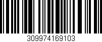 Código de barras (EAN, GTIN, SKU, ISBN): '309974169103'