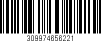 Código de barras (EAN, GTIN, SKU, ISBN): '309974656221'