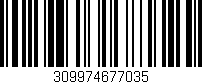 Código de barras (EAN, GTIN, SKU, ISBN): '309974677035'