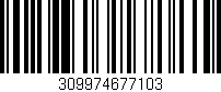 Código de barras (EAN, GTIN, SKU, ISBN): '309974677103'