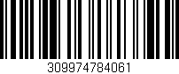 Código de barras (EAN, GTIN, SKU, ISBN): '309974784061'