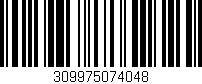 Código de barras (EAN, GTIN, SKU, ISBN): '309975074048'