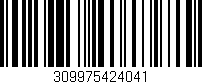 Código de barras (EAN, GTIN, SKU, ISBN): '309975424041'