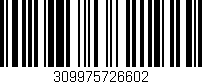 Código de barras (EAN, GTIN, SKU, ISBN): '309975726602'