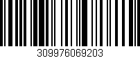 Código de barras (EAN, GTIN, SKU, ISBN): '309976069203'