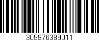 Código de barras (EAN, GTIN, SKU, ISBN): '309976389011'