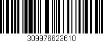 Código de barras (EAN, GTIN, SKU, ISBN): '309976623610'
