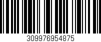 Código de barras (EAN, GTIN, SKU, ISBN): '309976954875'