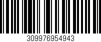 Código de barras (EAN, GTIN, SKU, ISBN): '309976954943'