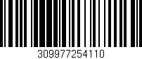 Código de barras (EAN, GTIN, SKU, ISBN): '309977254110'