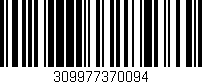 Código de barras (EAN, GTIN, SKU, ISBN): '309977370094'